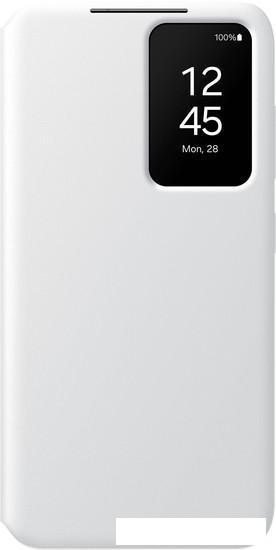 Чехол для телефона Samsung View Wallet Case S24 (белый) - фото 1 - id-p225572299