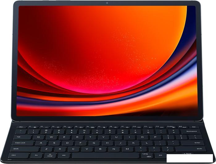 Чехол для планшета Samsung Book Cover Keyboard Slim Tab S9+ (черный) - фото 1 - id-p225557329