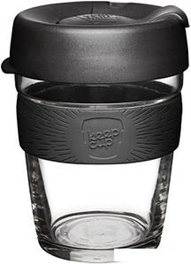 Многоразовый стакан KeepCup Longplay Brew M Black 340мл (черный)
