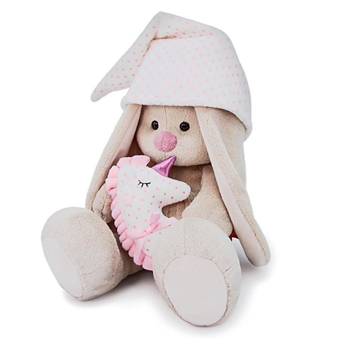 Мягкая игрушка «Зайка Ми с розовой подушкой - единорогом», 23 см - фото 2 - id-p225767928