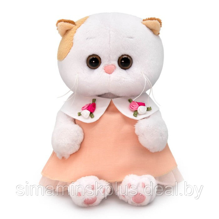 Мягкая игрушка «Ли-Ли BABY в персиковом платье», 20 см - фото 1 - id-p225766912
