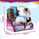 Интерактивная игрушка "Кошка на поводке" 22 см. FurReal Friends 42741, фото 4