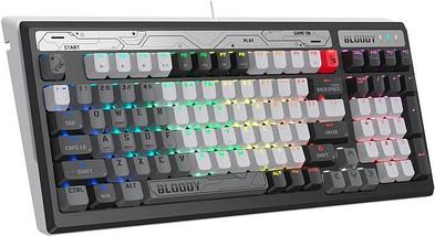 Клавиатура A4Tech Bloody B950 (черный/серый, Light Strike Libra Brown), фото 2