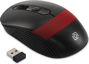 Мышь Oklick 310MW (черный/красный), фото 3