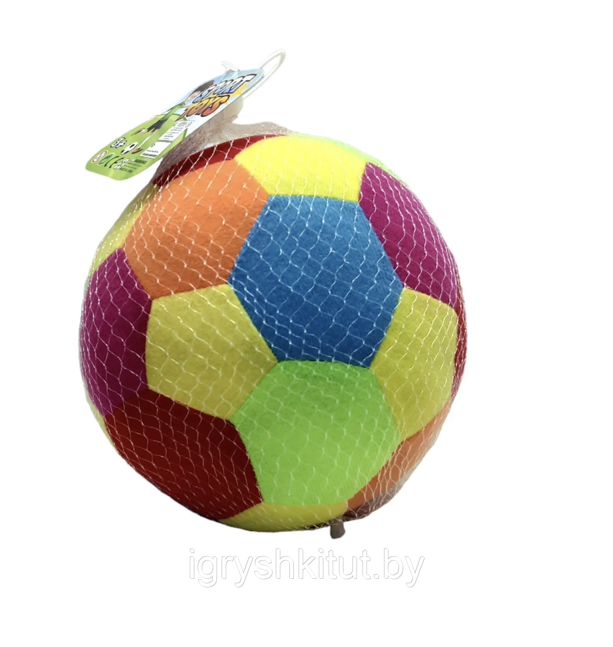 Мягкая игрушка Мой первый Мячик, со звуком, 15 см, арт.BT2310642(170-B2) - фото 3 - id-p206963610