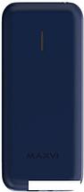 Кнопочный телефон Maxvi C30 (синий), фото 2