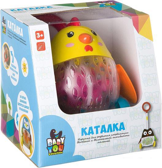 Развивающая игрушка Bondibon Baby You Курочка с ручкой ВВ2380 - фото 2 - id-p225570651