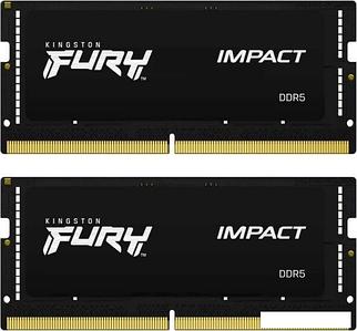 Оперативная память Kingston FURY Impact 2x16 ГБ DDR5 6000МГц KF560S38IBK2-32