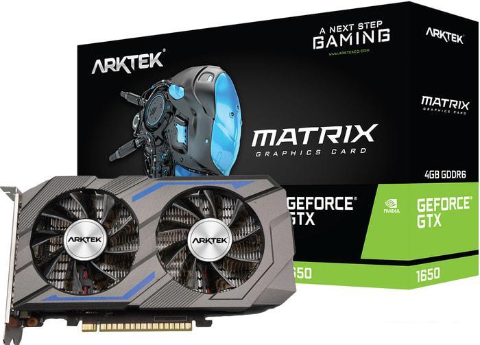 Видеокарта Arktek GeForce GTX 1650 4GB GDDR6 AKN1650D6S4GH1 - фото 4 - id-p225738470