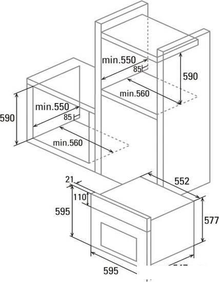 Электрический духовой шкаф CATA MT 9011 PRO BK - фото 3 - id-p225557712