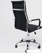 Кресло AksHome Elegance Light Eco (черный), фото 2