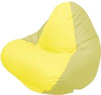Кресло-мешок Flagman Relax Г4.1-033 (оливковый/желтый)
