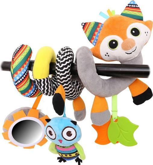 Погремушка с прорезывателем Biba Toys Лисенок и друзья WF223 - фото 2 - id-p225570988