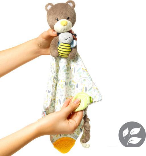 Развивающая игрушка BabyOno Мишка с погремушкой 1433 - фото 7 - id-p225557838
