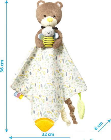 Развивающая игрушка BabyOno Мишка с погремушкой 1433 - фото 9 - id-p225557838
