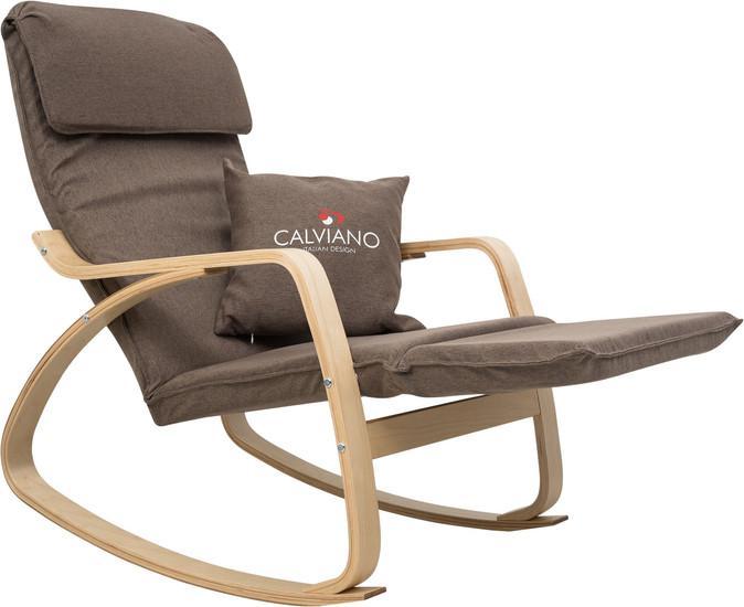 Кресло-качалка Calviano Comfort 1 (коричневый) - фото 3 - id-p225572927