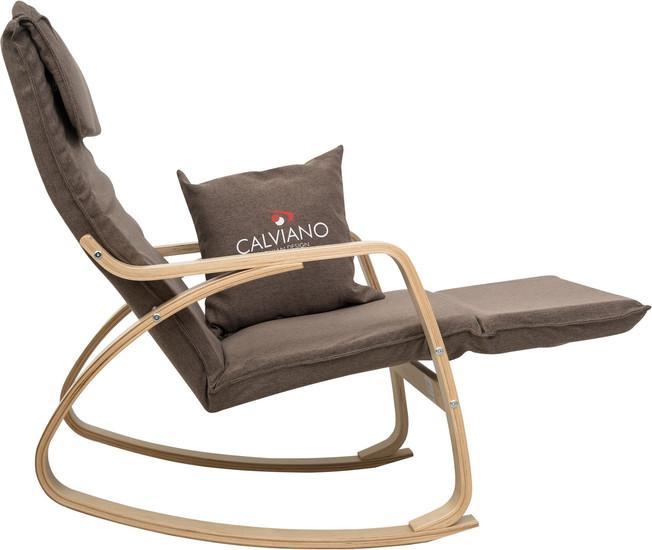 Кресло-качалка Calviano Comfort 1 (коричневый) - фото 4 - id-p225572927