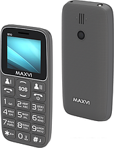 Кнопочный телефон Maxvi B110 (серый), фото 2