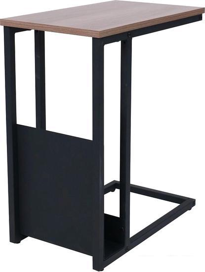 Приставной столик AksHome Foxy 92417 (дуб/черный)