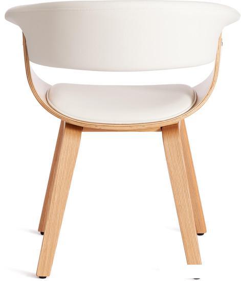 Стул TetChair Vimta дерево/металл/экокожа (белый) - фото 3 - id-p225761406