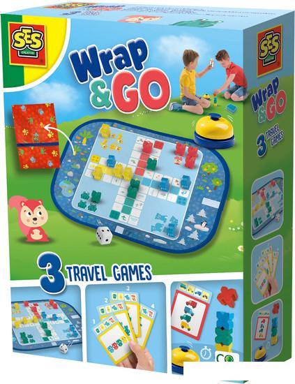 Развивающая игра SES Creative Wrap&Go 3 в 1 02236