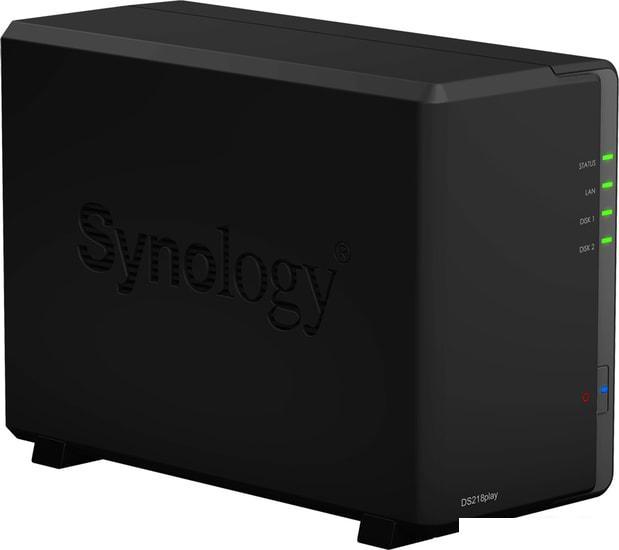 Сетевой накопитель Synology DiskStation DS218play - фото 3 - id-p225737310