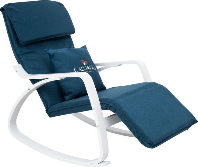 Кресло-качалка Calviano Comfort 1 (синий) - фото 3 - id-p225573170