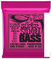 Струны для гитары Ernie Ball 2834 Super Slinky Bass 45-100 - фото 1 - id-p225738750
