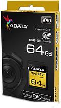 Карта памяти ADATA Premier ONE ASDX64GUII3CL10-C SDXC 64GB, фото 3