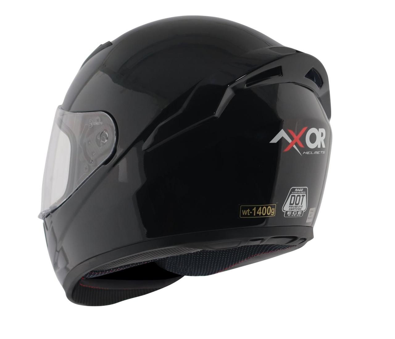 Шлем AXOR RAGE SOLID-E, цвет чёрный - фото 4 - id-p225768103