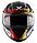 Шлем AXOR APEX CHROMTECH-E, цвет красный/чёрный/золото, фото 3