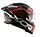 Шлем AXOR APEX CHROMTECH-E, цвет красный/чёрный/золото, фото 6