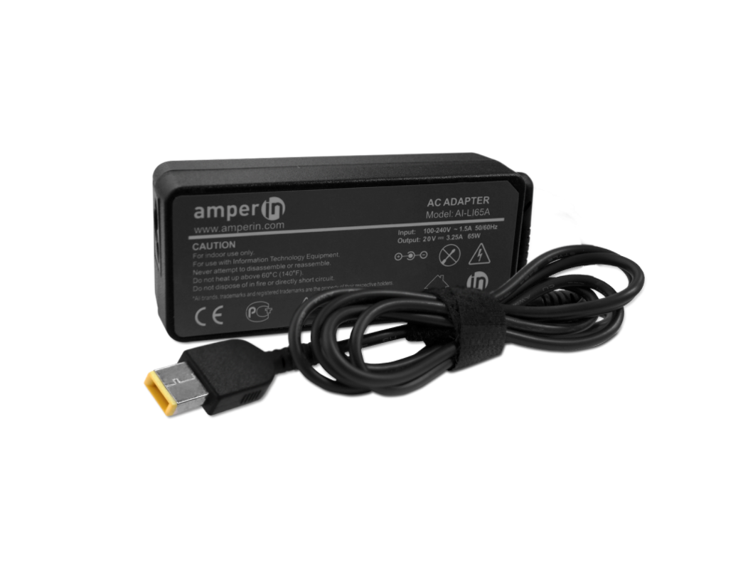 Блок питания (зарядное) Amperin AI-LI65A, для ноутбука Lenovo G400, G500, 20В, 3.25A, 65Вт - фото 1 - id-p225768146