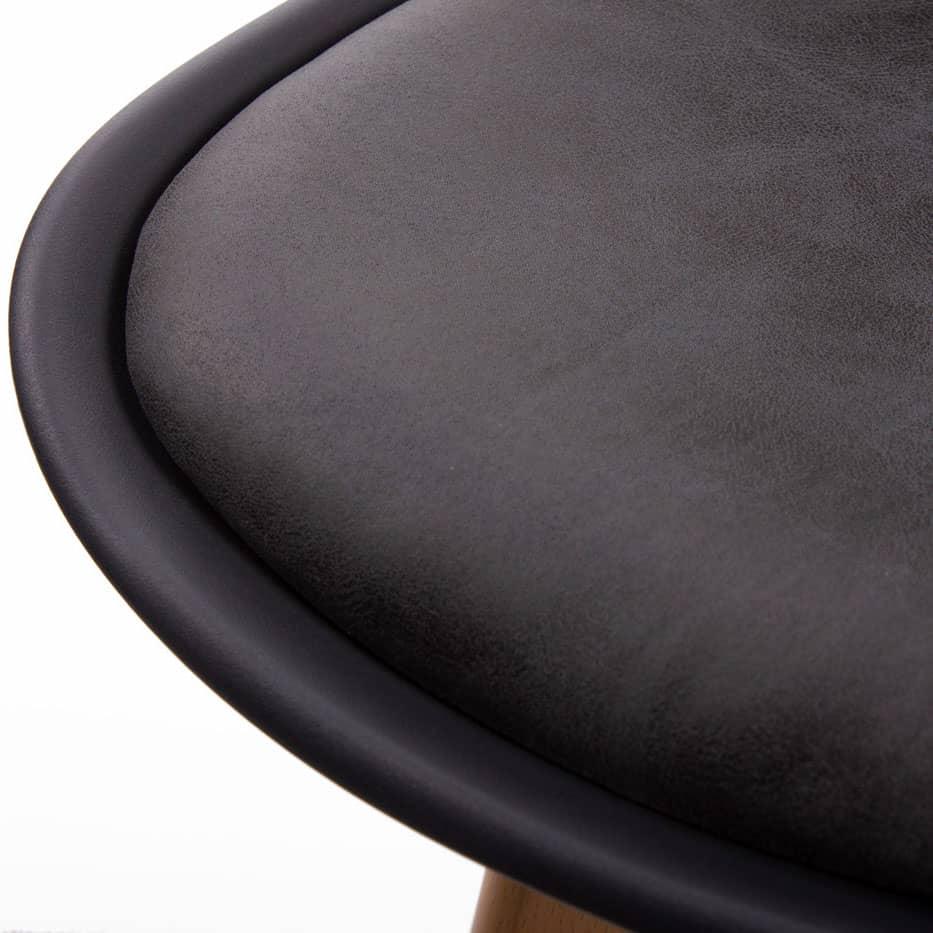 Комплект из 4-х стульев Eames Bon чёрный - фото 6 - id-p117612873