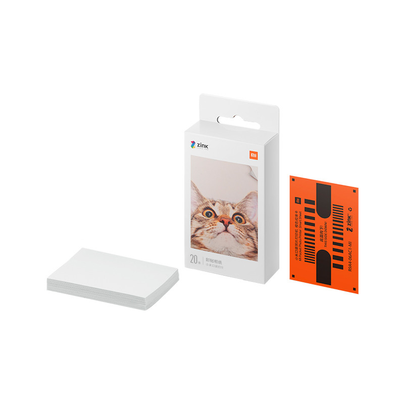 Фотобумага Xiaomi Mi Portable Photo Printer Paper (2x3-inch, 20-sheets) / TEJ4019GL