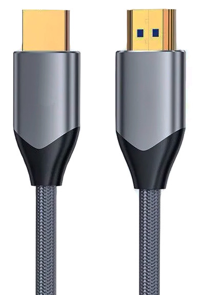 Кабель HDMI v2.1 Premium PRO UltraHD 8K 60Гц / 4K 120Гц, поддержка HDR, ARC, 48 Гбит/с, 5 метров, черный