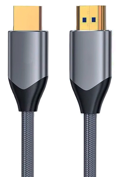 Кабель HDMI v2.1 Premium PRO UltraHD 8K 60Гц / 4K 120Гц, поддержка HDR, ARC, 48 Гбит/с, 1 метр, черный 556787