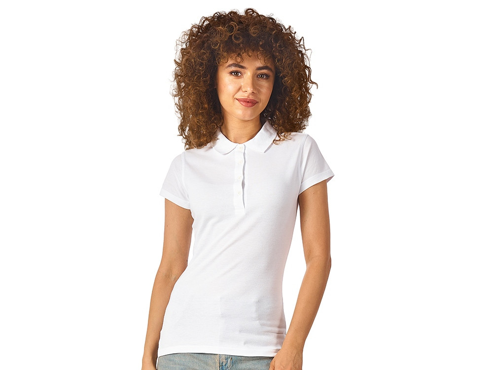Рубашка поло First женская, белый - фото 1 - id-p225768906