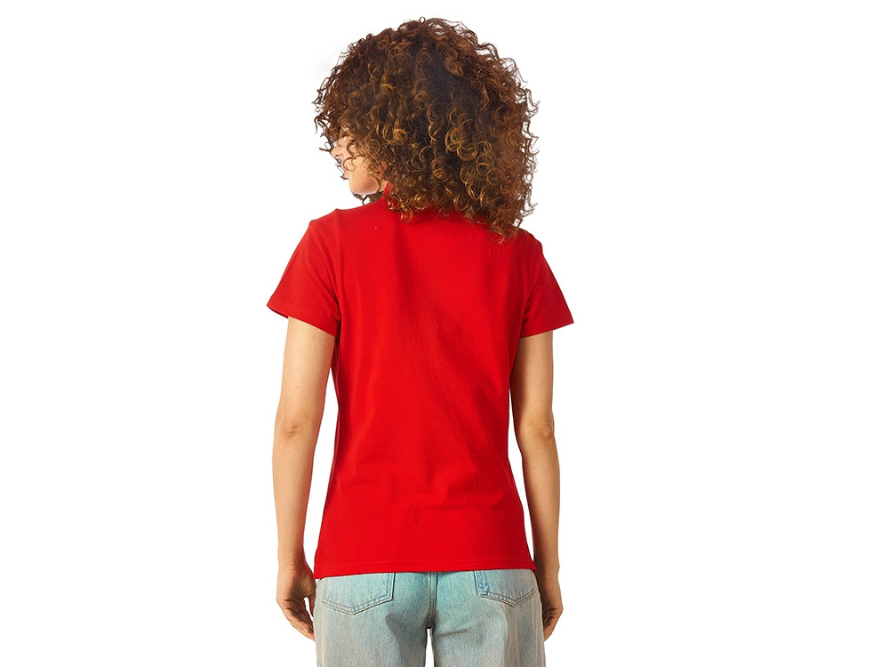 Рубашка поло First женская, красный - фото 3 - id-p225768908
