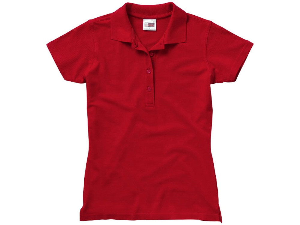 Рубашка поло First женская, красный - фото 8 - id-p225768908