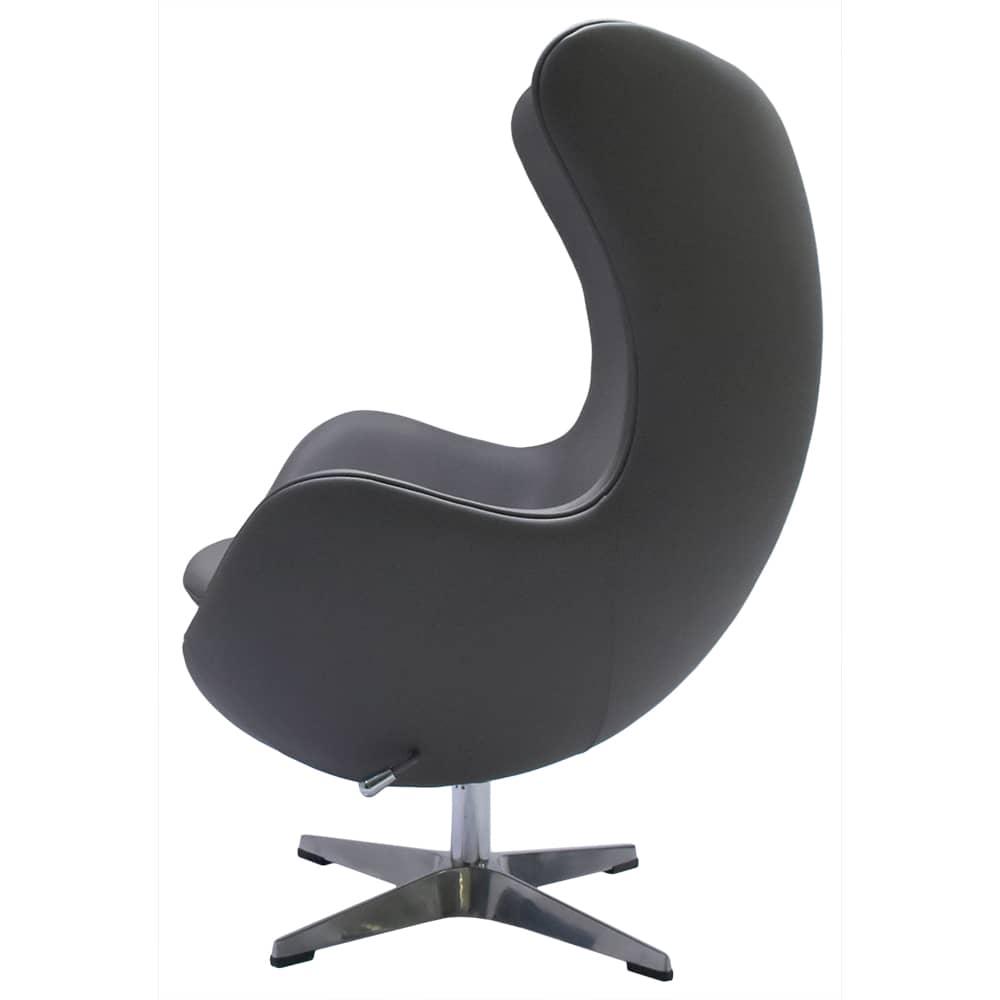Кресло EGG STYLE CHAIR серый - фото 3 - id-p148422482