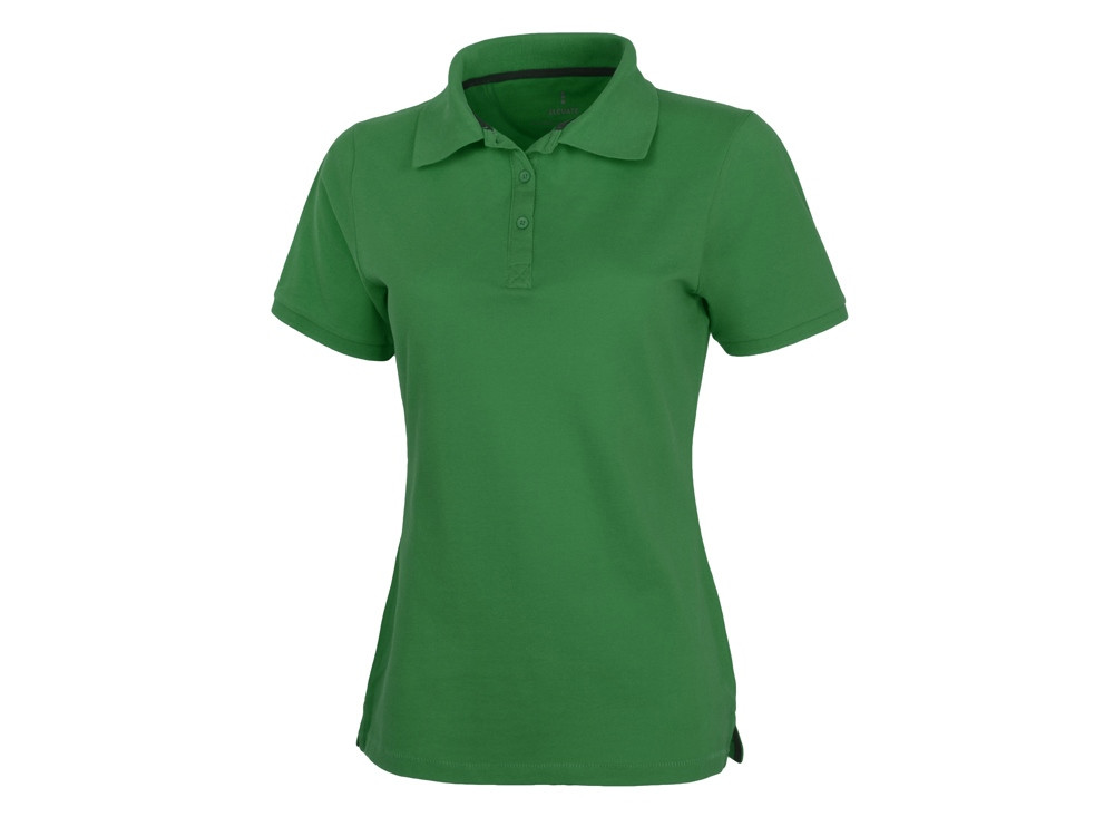 Calgary женская футболка-поло с коротким рукавом, зеленый - фото 1 - id-p225768968