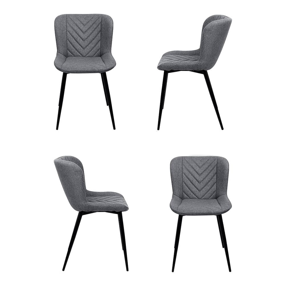 Комплект из 4-х стульев Victory серый - фото 1 - id-p161346380