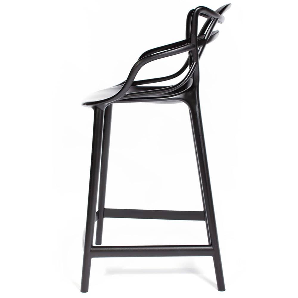 Комплект из 2-х стульев полубарных Masters чёрный - фото 3 - id-p161256765