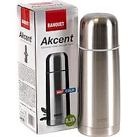 ТЕРМОС метал. "Akcent" 350 мл/19 см (арт. 48035S-Z)