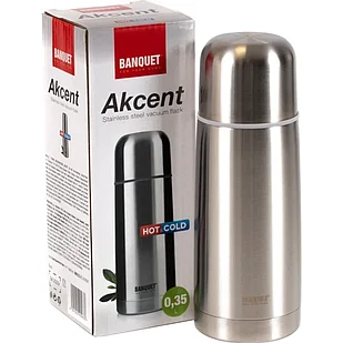 ТЕРМОС метал. "Akcent" 350 мл/19 см (арт. 48035S-Z)