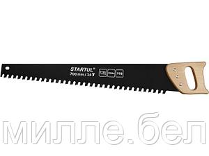 Ножовка по газобетону 700мм 34 зуба с напайками STARTUL MASTER (ST4084-34) (по пенобетону)