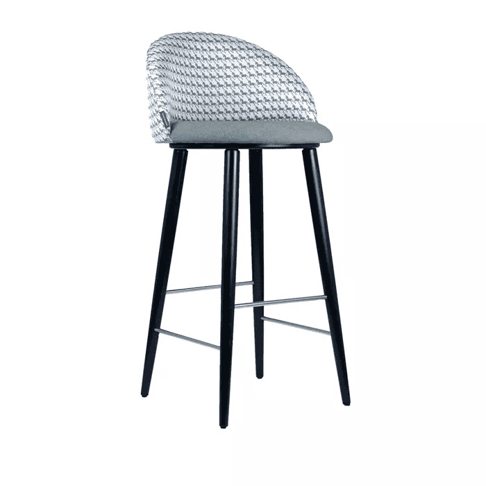 Барный стул Kjer, серый - фото 2 - id-p218804409