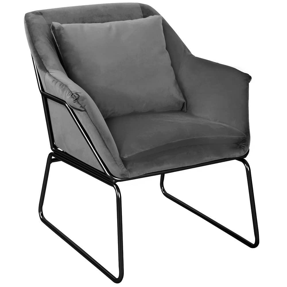 Комплект кресло ALEX и оттоманка ALEX серый - фото 2 - id-p223539069