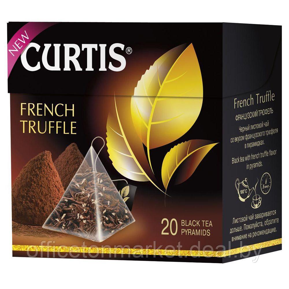 Чай "Curtis" French Truffle со вкусом шоколада, 20 пакетиков x1.7 г, черный - фото 1 - id-p225775724